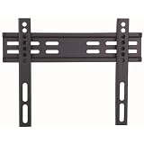 Duronic TVB122S Extra Slim Fixed Black Wall Bracket/Mount For Plasma, LCD,3D & LED Screens For 19" - 37" Wide Screens 19" 23" 26" 32" 37" (MAX VESA 200)by Duronic