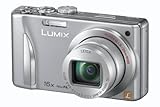 Panasonic DMC-TZ25EG-S Digitalkamera (12 Megapixel, 16-fach opt. Zoom, 7,6 cm (3 Zoll) Display, bildstabilisiert) silber