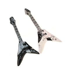 aufblasbare Gitarre in schwarz oder wei�