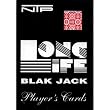 NTP Poker Black Jack Jumbo Index Plastic Playing Cards (Red)