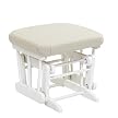 Dutailier Ultramotion Glider Ottoman - White
