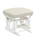 Baby : Dutailier Ultramotion Glide Ottoman - White