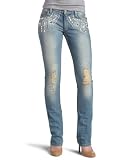 ABS by Allen Schwartz Women's Denim Studded Gold Fever Jean