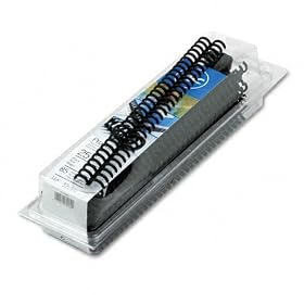 GBC ProClick Spines, 0.5 Inch, 85-Sheet Capacity, Black, 25 per Box (2515660) by Quartet