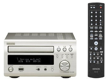 DENON ipod対応CDチューナーアンプ プレミアムシルバー RCDM38SP