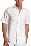Cubavera Men's Short Sleeve Novelty Car Shirt