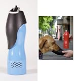 H2O4K9, Stainless Steel K9 Water Bottle, 25-Ounce, Denim Blue