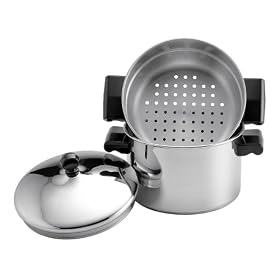 Farberware Classic Series StackN Steam 3 qt. Saucepot/Steamer Farberware Classic Series Stack'N Steam 3-qt. Saucepot/Steamer
