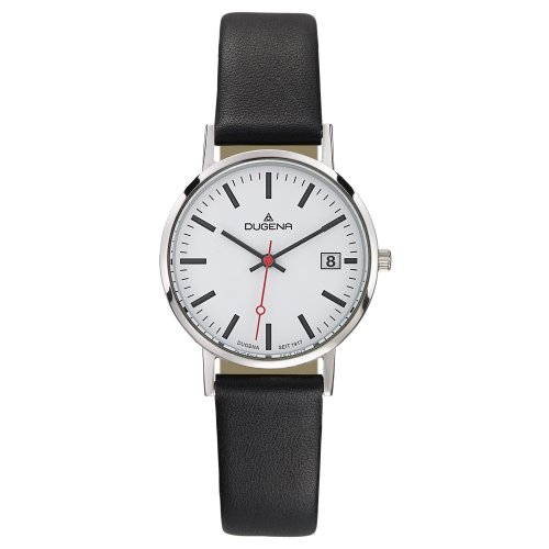 DUGENA DESIGN Herrenuhr Quarzuhr mit Lederband  4460339
