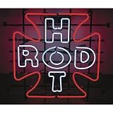 On The Edge 260039 Iron Cross Hot Rod Neon Sign