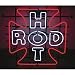 On The Edge 260039 Iron Cross Hot Rod Neon Sign