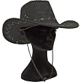 Westernhut Cowboyhut Hut schwarz Cowboy