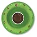 Creative Converting Round 12.5" Diameter Plastic Chip and Dip Tray, Football