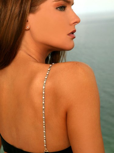 Swarovski Jewelry Strap Single Row Link & Crystal