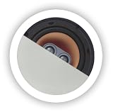 OSD Audio ICE640TT High Performance Pro Series In-Ceiling Single Stereo Speaker (Off-White, 1)