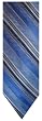 Men's Nicole Miller New York Striped Neck Tie Light Blue Multicolored