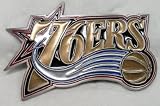 Philadelphia 76ers Enamel Belt Buckle, NBA Basketball Buckle