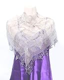 Chiffon Gold Woven Light Pink Floral/Animal Print on Pale Gray with Ruffle Trim - Silk Square Scarf 30