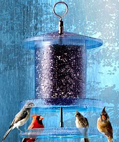 Childrens Toyshop  Outdoor Living : Gold Crest Distributing All Weather Feeder 6 Quart