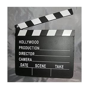 Hollywood Slate Board Movie Clapper by Twisted Brands