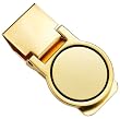 14k Gold Plate Money Clip