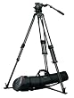 Bogen / Manfrotto Pro Video Support System w/3193 Tripod Legs, 526 Pro Video Head, Spreader and MBAG120P Padded Tripod Case