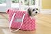 PINK PLUSH PET CARRIER
