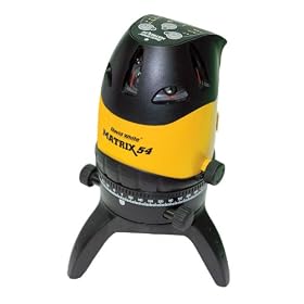 David White 48-MATRX54 Matrix54 Multi Laser Cross with Plumb Beam by David White