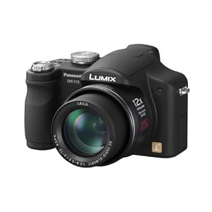 Panasonic DMC-FZ8 EG-K Digitalkamera (7 Megapixel, 12-fach opt. Zoom, 6,4 cm (2,5 Zoll) Display, Bildstabilisator) schwarz