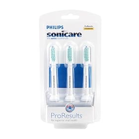 ECOMM SONICARE HX6013 PRORESULTS STANDARD BRUSH HEAD - 3 PACK