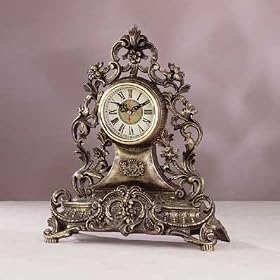 Italian Antique Style Reproduction Mantel Clock