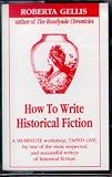 How to Write Historical Fiction