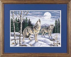 Call Of The Wilderness Counted Cross Stitch Kit-14"x10"