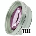 Edles und hochwertiges 2.0x Teleobjektiv aus unserer "Professional" Reihe f&uuml;r PANASONIC Lumix DMC-LX3.  2.0x TELEOBJEKTIV f&uuml;r PANASONIC Lumix DMC-LX3