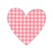 PINK Hearts Shower bath TUB treads appliques tred decor