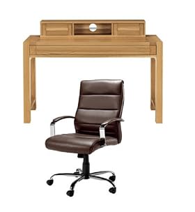 Sonoma Light Desk, Desk Tidy & Office Chair Set