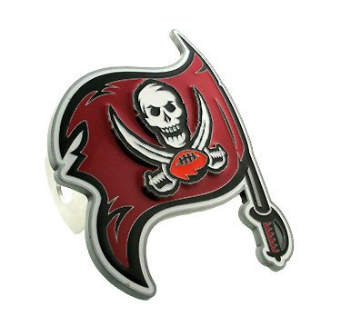 Siskiyou Tampa Bay Buccaneers Large Logo Hitch Cover