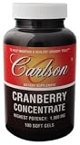 Carlson Laboratories - Cranberry Concentrate, 700 mg, 100 softgels