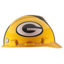 MSA Safety Works 818426 NFL Hard Hat, Green Bay Packers