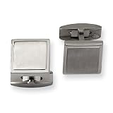 Chisel Titanium Cuff Links