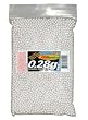 TSD Competition-Grade AEG 6mm plastic airsoft BBs, 0.28g, 5000 rds, white