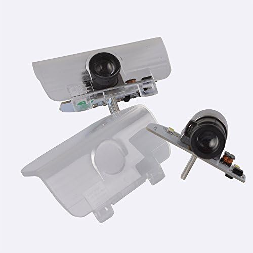 Ruicer 2pcs 3w Car Projection LED Projector Welcome Light No Drilling Changeable Courtesy Ghost Shadow Lights Lifetime Free Logo Chips Replacement for Honda