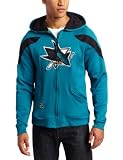 NHL Men's San Jose Sharks Center Ice Performance Hood (Teal, Large)