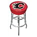 NHL Calgary Flames Padded Bar Stool