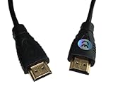 Handycop® 1,5m HDMI Kabel 1.4 HIGH SPEED mit Ethernet 3D FULL HD TV LCD PS3 HDTV XBOX 360 - 1.4a Echt 3D - Highend with Ethernet Stecker mit vergoldeten Kontakten