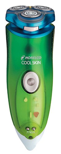 shaving cream for electric shaver:Philips Norelco 7745X Cool Skin Lotion Dispensing Cordless Rechargeable Shaver