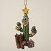 Wild West Cactus with Cowboy Boots and Gifts Christmas Ornament