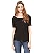 Bella Canvas Slouchy T-Shirt (8816) Black, S