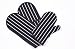 Rushbrookes Butchers Stripe Navy Gauntlet