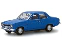 Diecast Model Ford Escort Mk I in Electric Blue